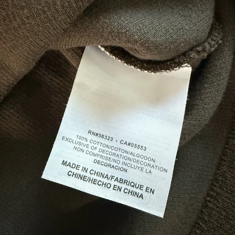Tiger Woods Collection Half Zip Pullover Sweater Men’s Size Medium Color Brown‎